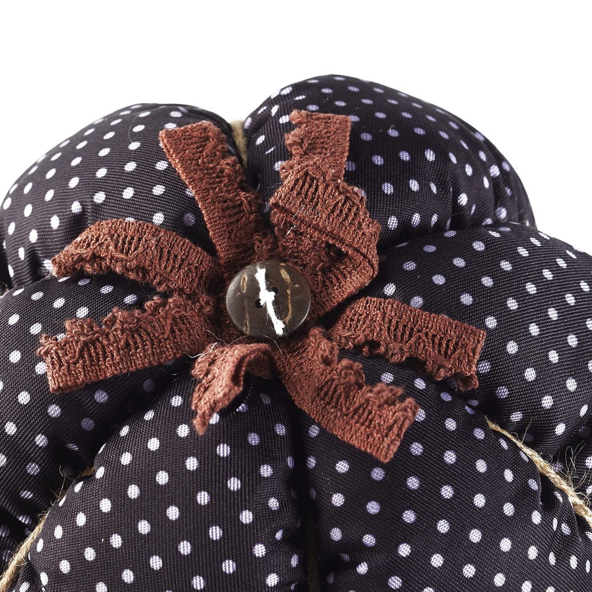 The Lakeside Collection Decorative Plush Halloween Pumpkin - - thumbnail 5