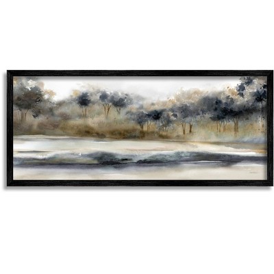 Stupell Industries Abstract Nature Grove Scenery Framed Giclee Art
