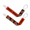 BabyFanatic Officially Licensed Unisex Pacifier Clip 2-Pack - NFL Cleveland Browns - Officially Licensed Baby Apparel - 2 of 4