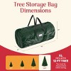 Hastings Home Christmas Tree Storage Bag - Multipurpose Tote for Holiday Decorations, Inflatables, and Garland - 2 of 4