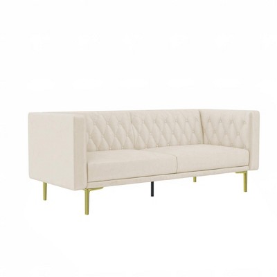 Malik Tuxedo Sofa Velvet - Room & Joy