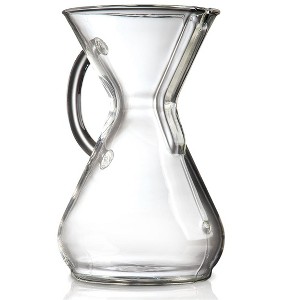 Chemex Pour-Over Glass Coffeemaker - Glass Handle Series - 8-Cup - Exclusive Packaging - 1 of 4