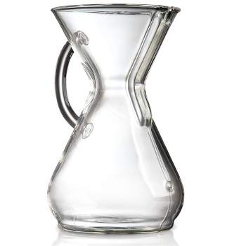 Chemex Pour-Over Glass Coffeemaker - Glass Handle Series - 8-Cup - Exclusive Packaging