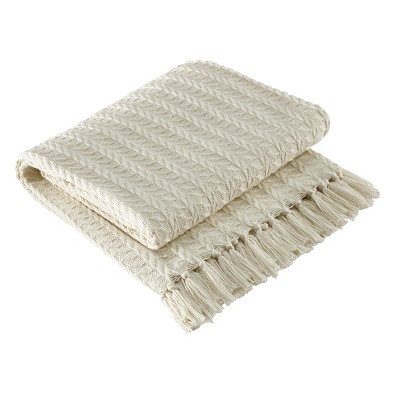 Park Designs Cable Throw - Cream