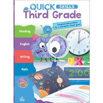 Quick Skills Third Grade Workbook - by  Carson Dellosa Education (Paperback)
