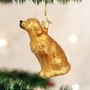 Old World Christmas Glass Blown Ornament For Christmas Tree, Sitting Golden - 2 of 4