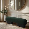 Meridian Furniture,Robertson Boucle Fabric Bench - 2 of 4
