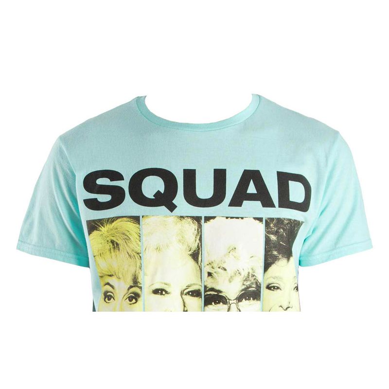 The Golden Girls Women's Squad Officially Licensed Celadon Green T-Shirt, 2 of 5