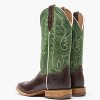 Men's Durango® Arena Pro™ Hickory and Shamrock Green Western Boot - 4 of 4