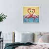 Masterpiece Art Gallery 24"x24" Flamingo Love Wall Art - 3 of 4