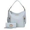 MKF Collection Ophelia Vegan Leather Women’s Hobo Bag with Wallet by Mia K - 2 of 4