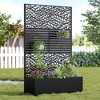 Lirago Iron Arch Mobile Planter Box (1-Piece)-Raised Garden Bed Elevated Planter with Trellis Privacy Screen 38 Gallon Capacity - 2 of 4