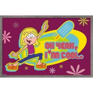 Trends International Disney Lizzie McGuire (2001) - Oh Yeah, I’m Cool. Framed Wall Poster Prints - 1 of 4