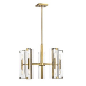 Savoy House Winfield 10 - Light Chandelier in  Warm Brass - 1 of 4