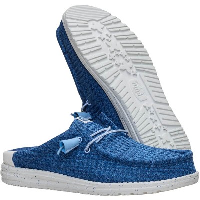HEYDUDE Mens Wally Slip Multi Mesh , Ensign Blue/Multi, 10 — фото 3