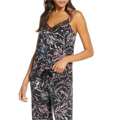 P.J. Salvage Womens Floral Print Pajama Sleep Cami Tank Top
