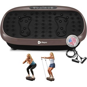 Lifepro HexaPlate Lite Vibration Plate Exercise Machine – Full-Body Vibrating Platform for Weight Loss, Recovery & Home Fitness Training - 1 of 4