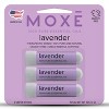 MOXĒ Lavender Nasal Inhaler 3-Pack – Pure Essential Oil Scent Sticks – Soft Floral Lavender Aroma – Made in the USA - 2 of 4