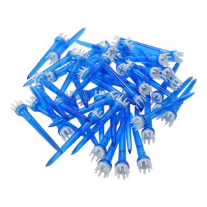 Unique Bargains Portable 78mm Crown Golf Tees Multicolor 50 Pcs - 1 of 4