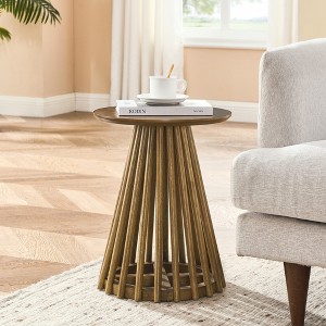 VYNXARIA Modern Solid Wood Coffee Table - 1 of 4