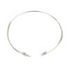Slickblue Stylish Adjustable Brass Cuff Bracelets – Silver-Plated, Featuring Honeybee, Lotus, or Star & Moon Designs - 3 of 3