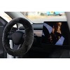 Natural Auto Sheepskin Steering Wheel Cover - 3 of 4