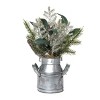 Transpac Metal 16 in. Multicolor Christmas Berry and Ornament Arrangement in Jug - 3 of 4