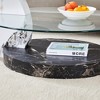 GlasFlength Coffee Tables, Chic and Versatile, Modern and Classic Designs for Every Home, Suitable for Living Room, Multicolored,47”*29.5”*16.7" - 4 of 4