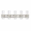 Lawson 5-Light Brushed Nickel Linear Vanity Light - Modern Minimalist Design - 4 of 4