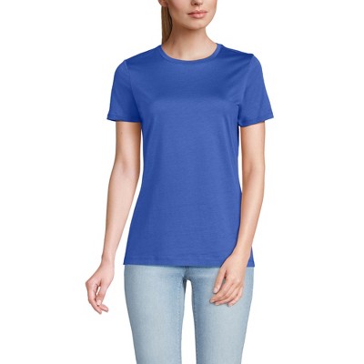 Lands' End Women's Relaxed Supima Cotton T-Shirt