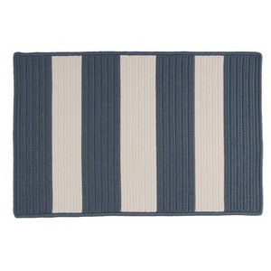 Colonial Mills Pershing Doormats - Lake Blue 22" x 34" - 1 of 1