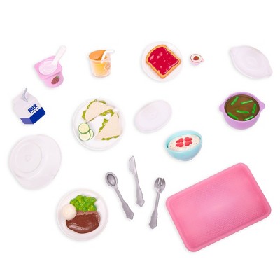 Our Generation Play Food Set for 18" Dolls - Feel Better Munchies