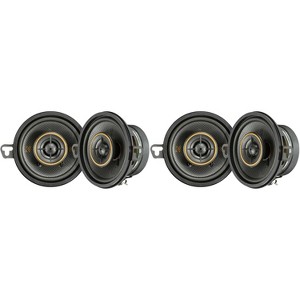 Kicker 51KSC3504 KS-Series 3.5" Coaxial Speakers with .5" tweeters w/ 51KSC3504 3.5" Bundle - 1 of 4