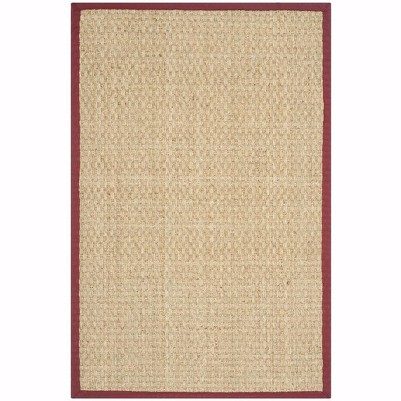 natural/burgundy red