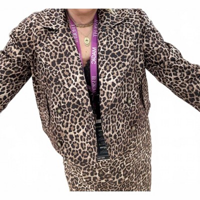 Women's Weekend Chic Cheetah Trench - 26 International