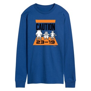 Men's - Disney - Caution 2319 Long Sleeve Graphic T-Shirt - 1 of 4