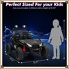 Garvee 24V 2-Seater Ride-On UTV for Kids, 400W Electric Car with Remote, LED Lights, Music, Metal Frame, Four-Wheel Suspension - 2 of 4