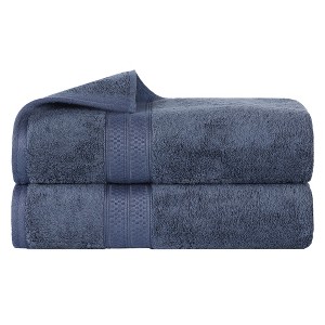 Rayon from Bamboo and Cotton Blend Cozy Plush Towel Set by Blue Nile Mills - 1 of 4