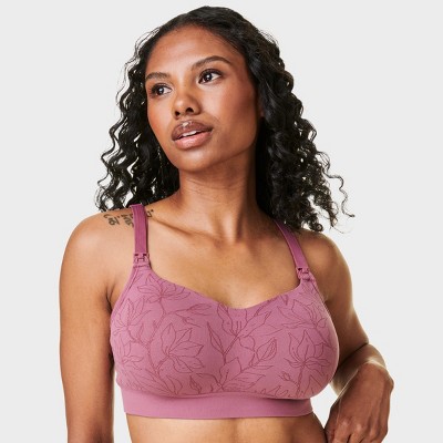 Bravado Designs Intrigue Nursing Bra, Berry Jacquard, Xx-large