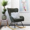 Novogratz Harper Wingback Rocker - 2 of 4