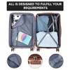 Lightweight Expandable ABS Hardshell Suitcase with TSA Lock, Spinner Wheels, and Telescopic Handle, Hardside Luggage for Men Women - 3 of 4