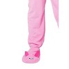 Intimo A Christmas Story Men's Ralphie Deranged Pink Bunny Suit Hooded Pajamas (XXS/XS) Pink - 3 of 4