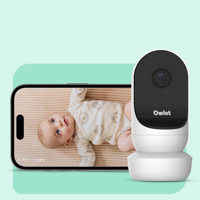 Owlet Dream Duo 2 Smart Baby Monitor - Includes Fda-cleared Dream Sock & Hd  Video Wifi Camera - Mint : Target