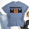 Simply Sage Market Basketball Mom Smiley Face Garment Dyed Tee - 3 of 4