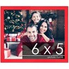 PosterPalooza | Photo Size Classic Modern Red Frame - UV Acrylic, Foam Board Backing, Hanging Hardware - 2 of 4
