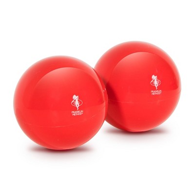 OPTP Franklin Method Mini Smooth Ball Set (Pair) - Massage Balls for Tight Muscles, and Fascia - Targeted Back, Neck, and Foot Massager Ball Set
