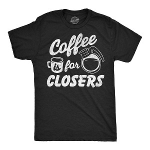 Mens Funny T Shirts Coffee Is For Losers Sarcastic Graphic Novelty Tee For Men - Crazy Dog Men's T Shirt - 1 of 4