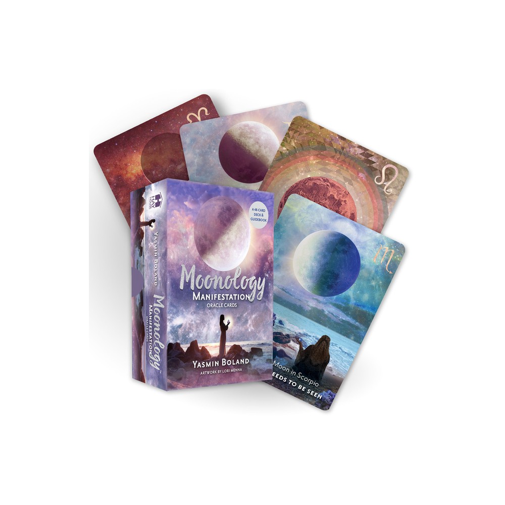 Moonology Manifestation Oracle - by Yasmin Boland (Cards)