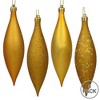 Vickerman Four-Finish Finial Drop Christmas Ornament - 2 of 3