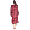 Ashford & Brooks Women's Mink Fleece Long Sleeve Nightgown - 3 of 4